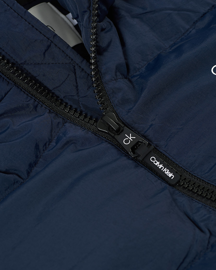 Herren | Jacken | Calvin Klein | Crinkle Nylon Puffer Jacket Navy