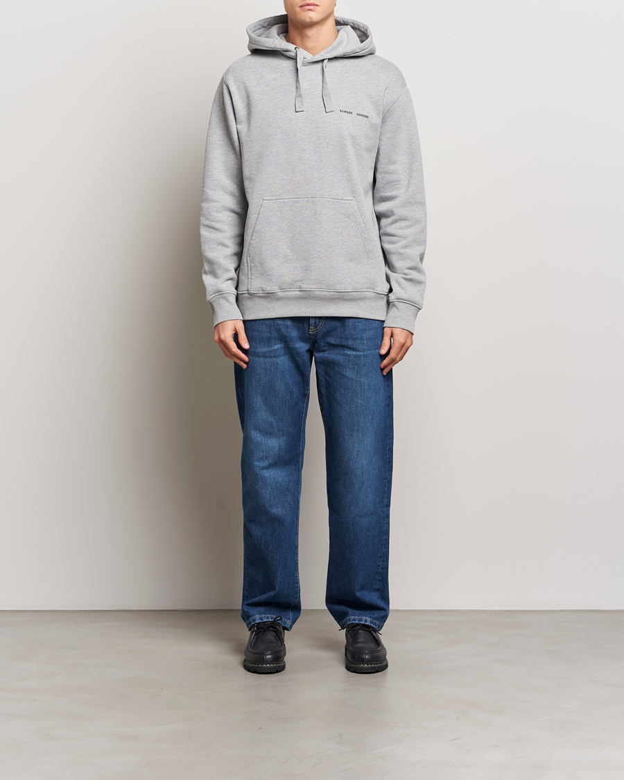 Herren | Pullover | Samsøe Samsøe | Norsbro Hoodie Grey Melange
