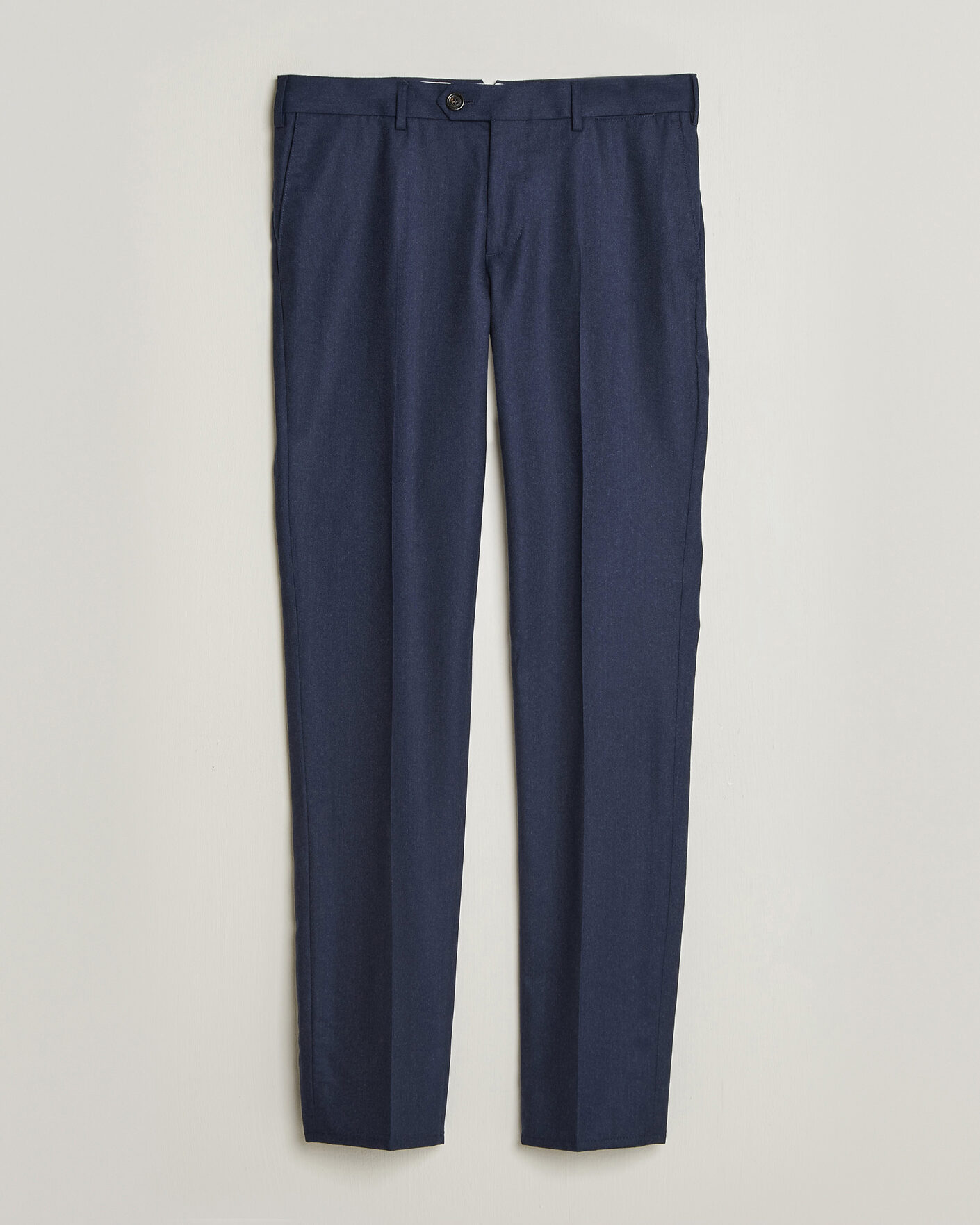 Herren |  | Brunello Cucinelli | Slim Fit Flannel Trousers Navy