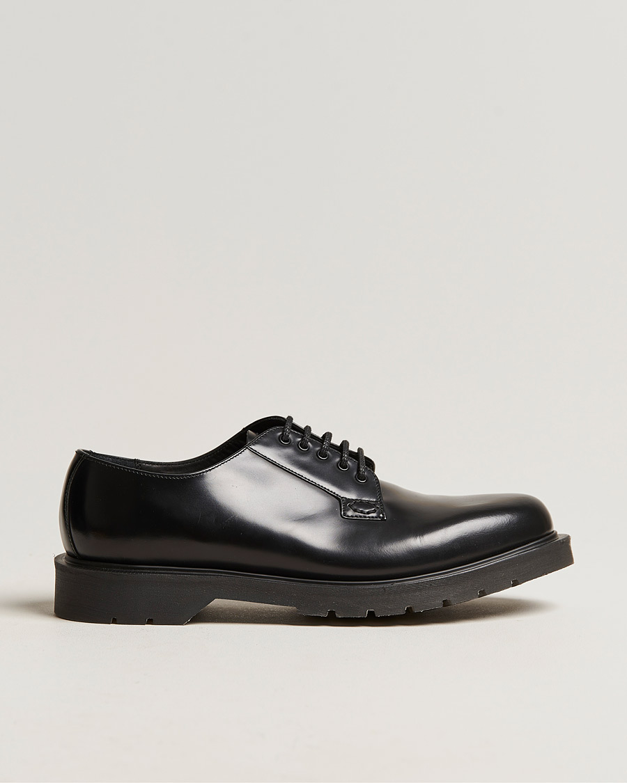Herren | Loake Shoemakers Kilmer Heat Sealed Derby Black Leather | Loake Shoemakers | Kilmer Heat Sealed Derby Black Leather