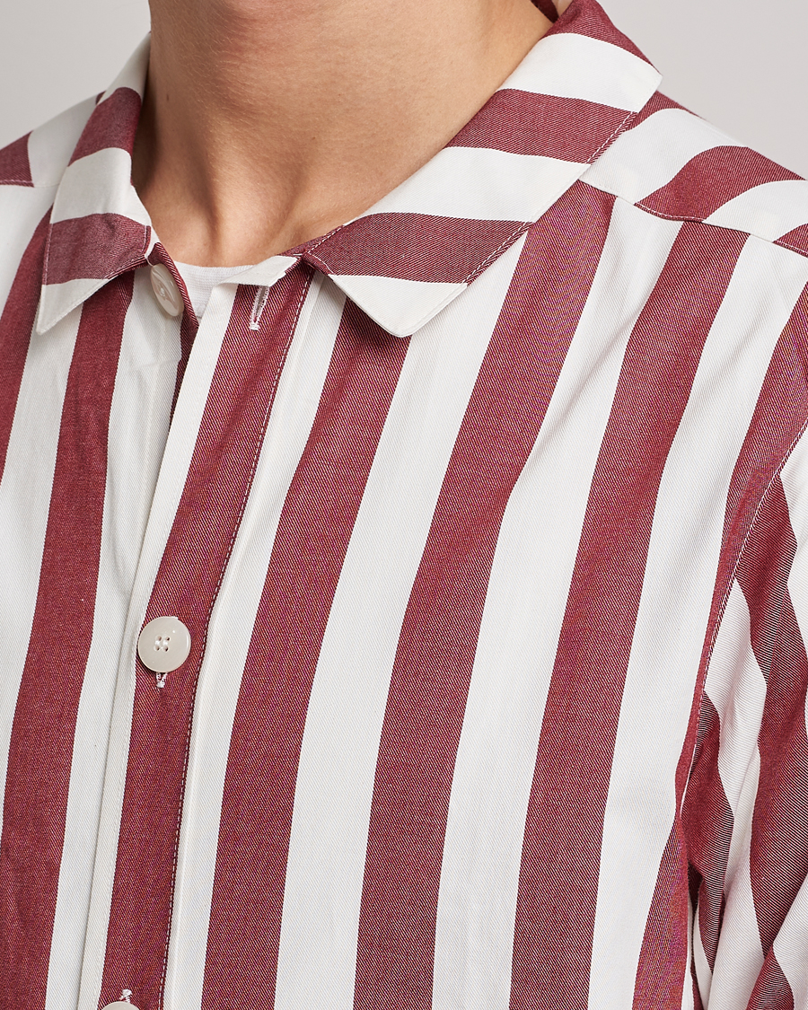 Herren | Schlafanzüge & Bademäntel | Nufferton | Uno Striped Pyjama Set Red/White