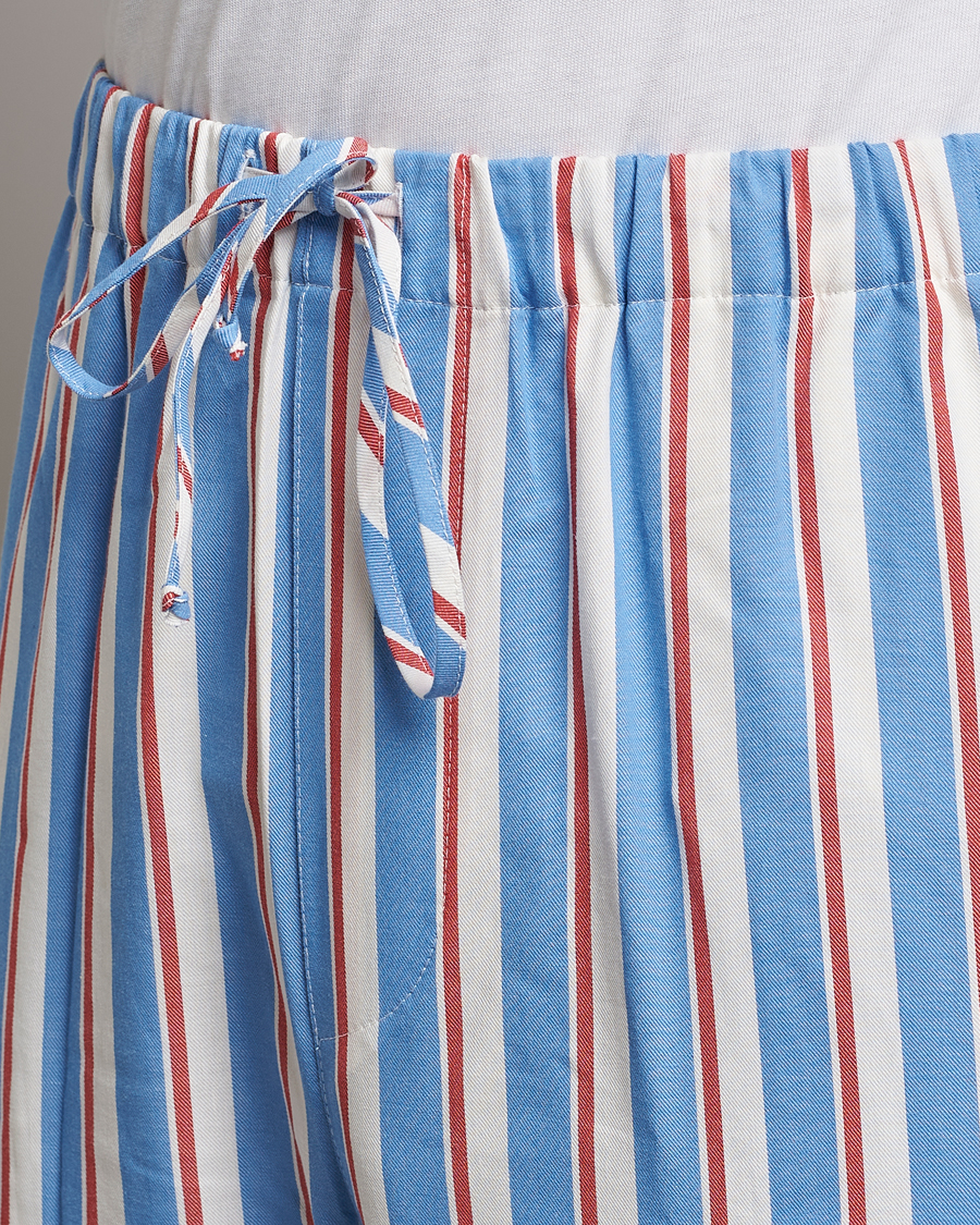 Herren | Schlafanzüge & Bademäntel | Nufferton | Uno Triple Striped Pyjama Set Blue/White/Red