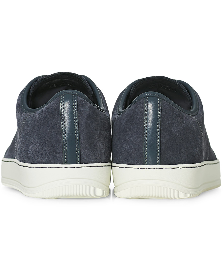 Herren | Lanvin Patent Cap Toe Sneaker Slate Grey | Lanvin | Patent Cap Toe Sneaker Slate Grey