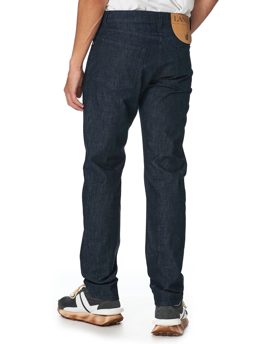 Herren | Jeans | Lanvin | Slim Fit Jeans Dark Indigo