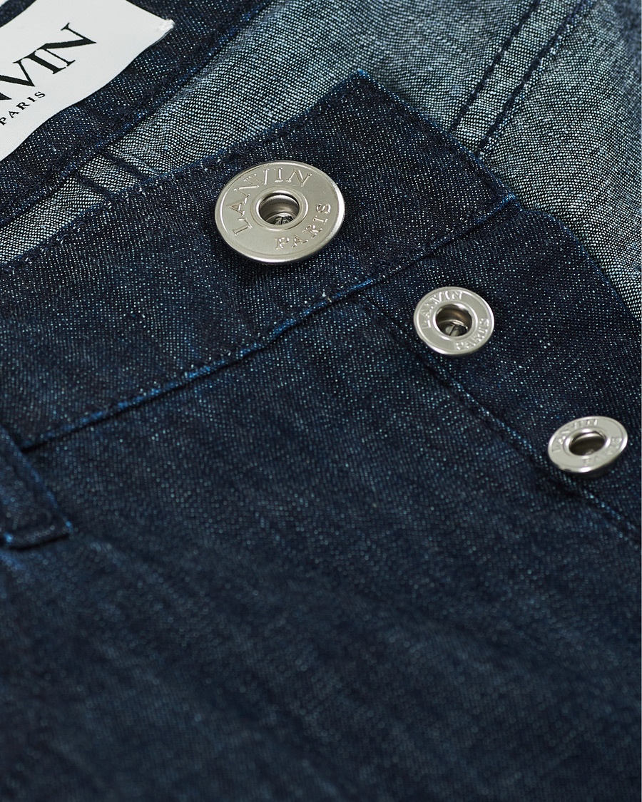 Herren | Jeans | Lanvin | Slim Fit Jeans Dark Indigo