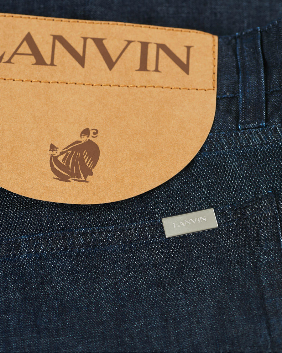 Herren | Jeans | Lanvin | Slim Fit Jeans Dark Indigo