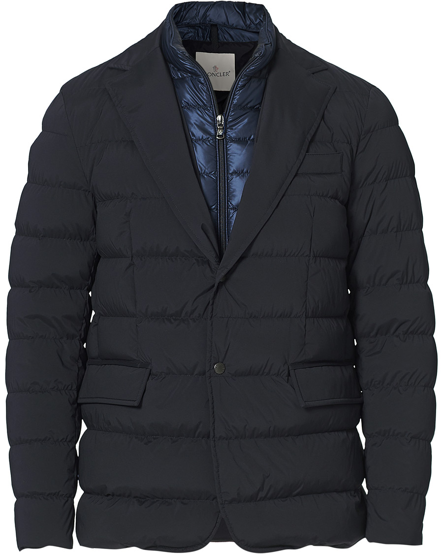 Herren | Jacken | Moncler | Ferrandier Down Blazer Jacket Navy