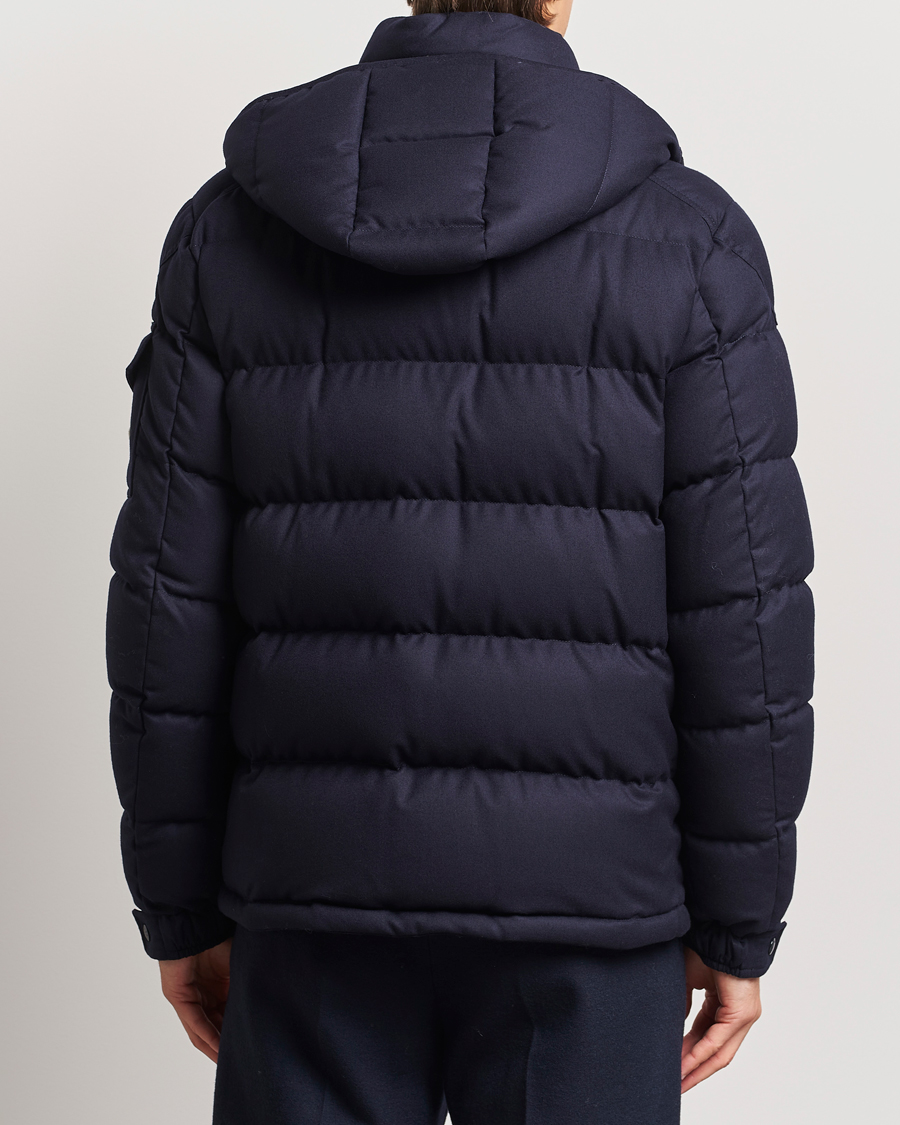 Herren | Jacken | Moncler | Montgenevre Flannel Down Jacket Navy