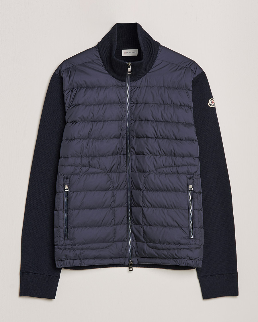 Herren | Jacken | Moncler | Hybrid Zip Cardigan Navy