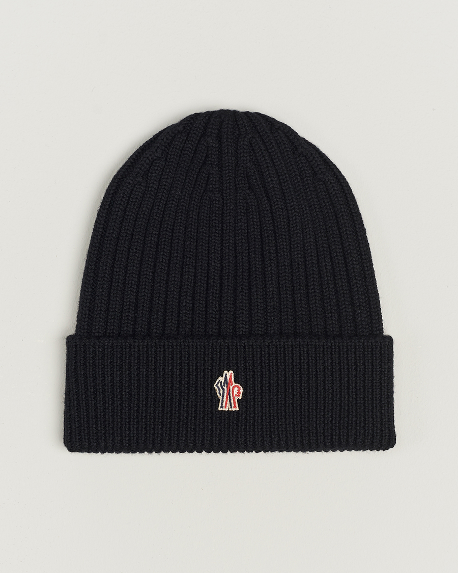 Herren | Moncler Grenoble Beretto Beanie Black | Moncler Grenoble | Beretto Beanie Black