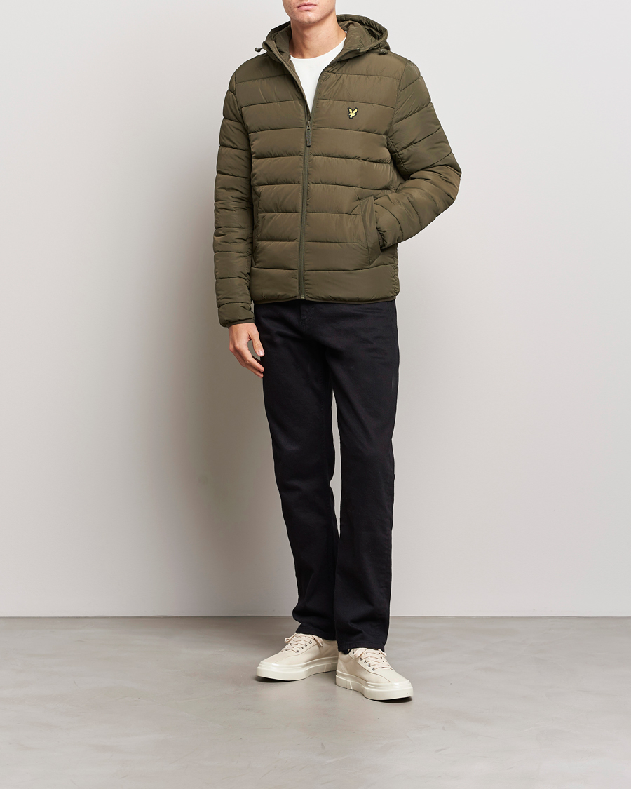 Herren | Jacken | Lyle & Scott | Lightweight Puffer Jacket Olive