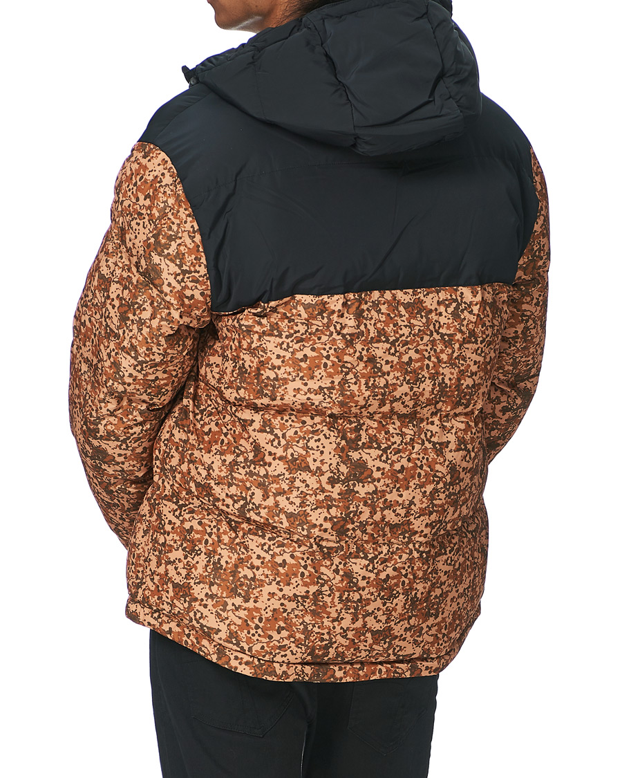 Herren | Jacken | Lyle & Scott | Earth Print Padded Jacket Jet Black