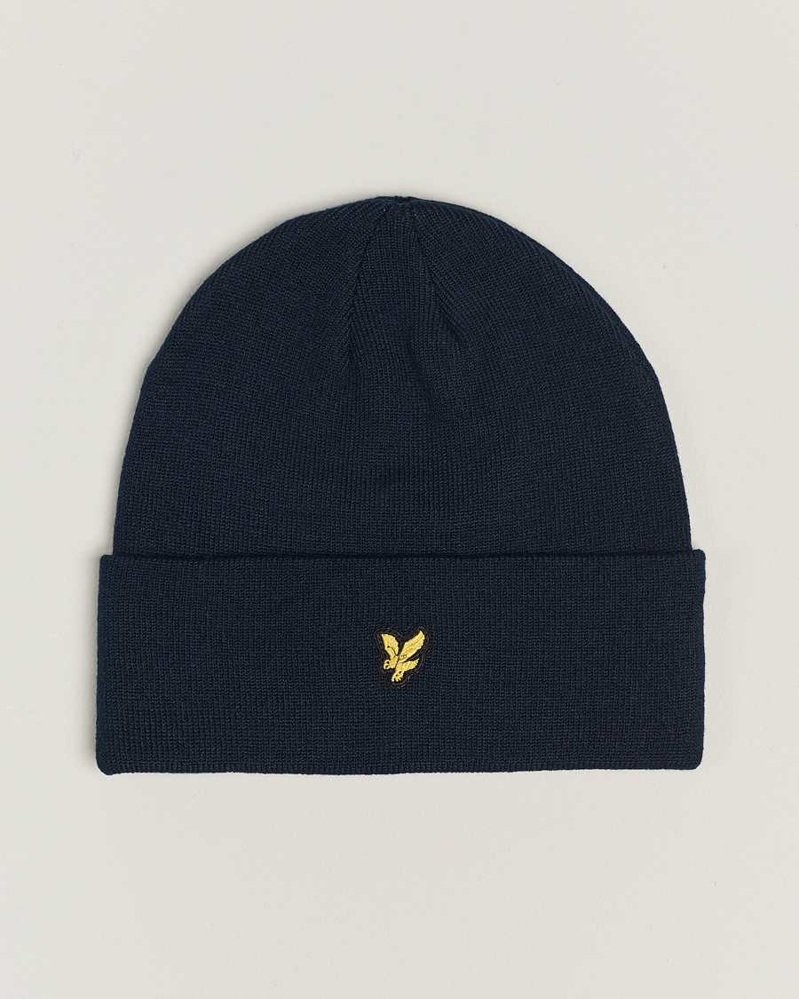 Herren | Lyle & Scott Beanie Dark Navy | Lyle & Scott | Beanie Dark Navy