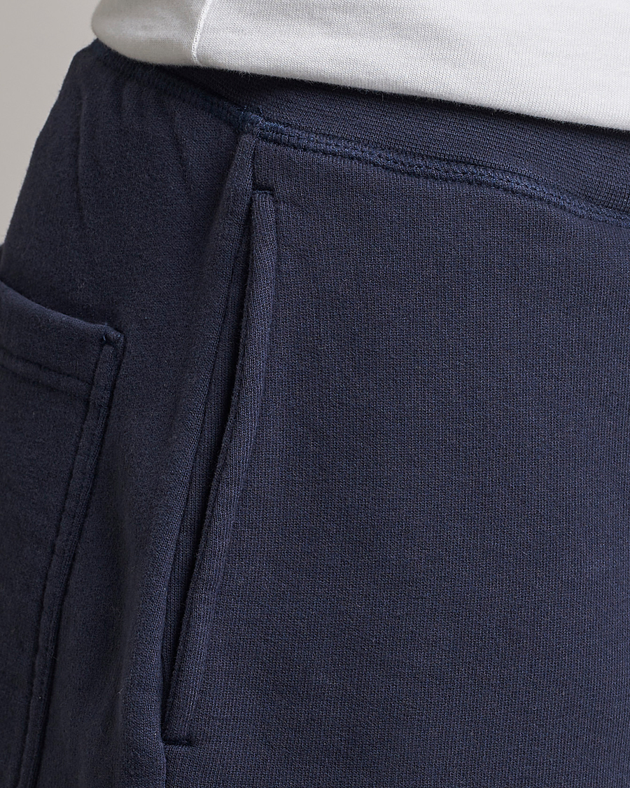 Herren | Shorts | Sunspel | Loopback Shorts Navy
