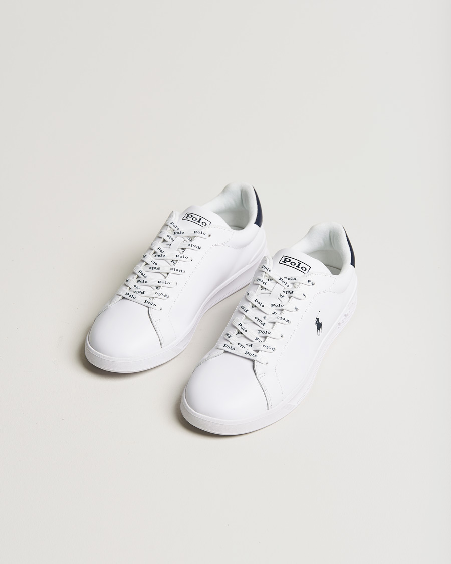 Herren | 20% sale | Polo Ralph Lauren | Heritage Court Sneaker White/Newport Navy