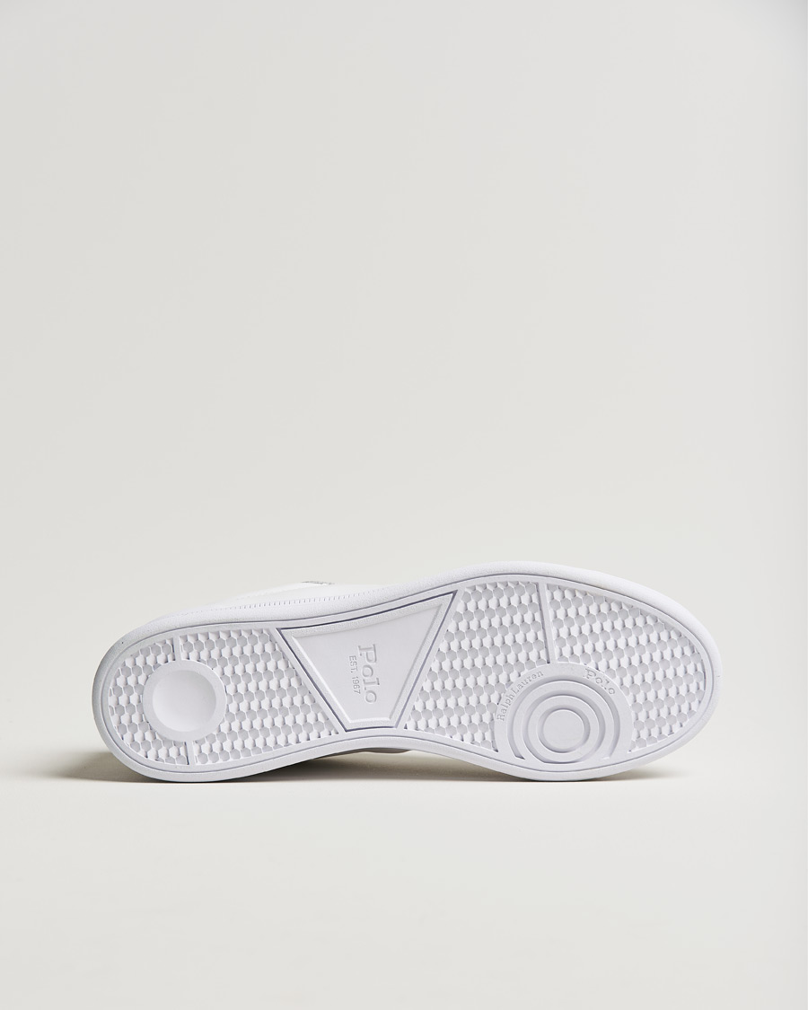 Herren | Polo Ralph Lauren Heritage Court Premium Sneaker White | Polo Ralph Lauren | Heritage Court Premium Sneaker White