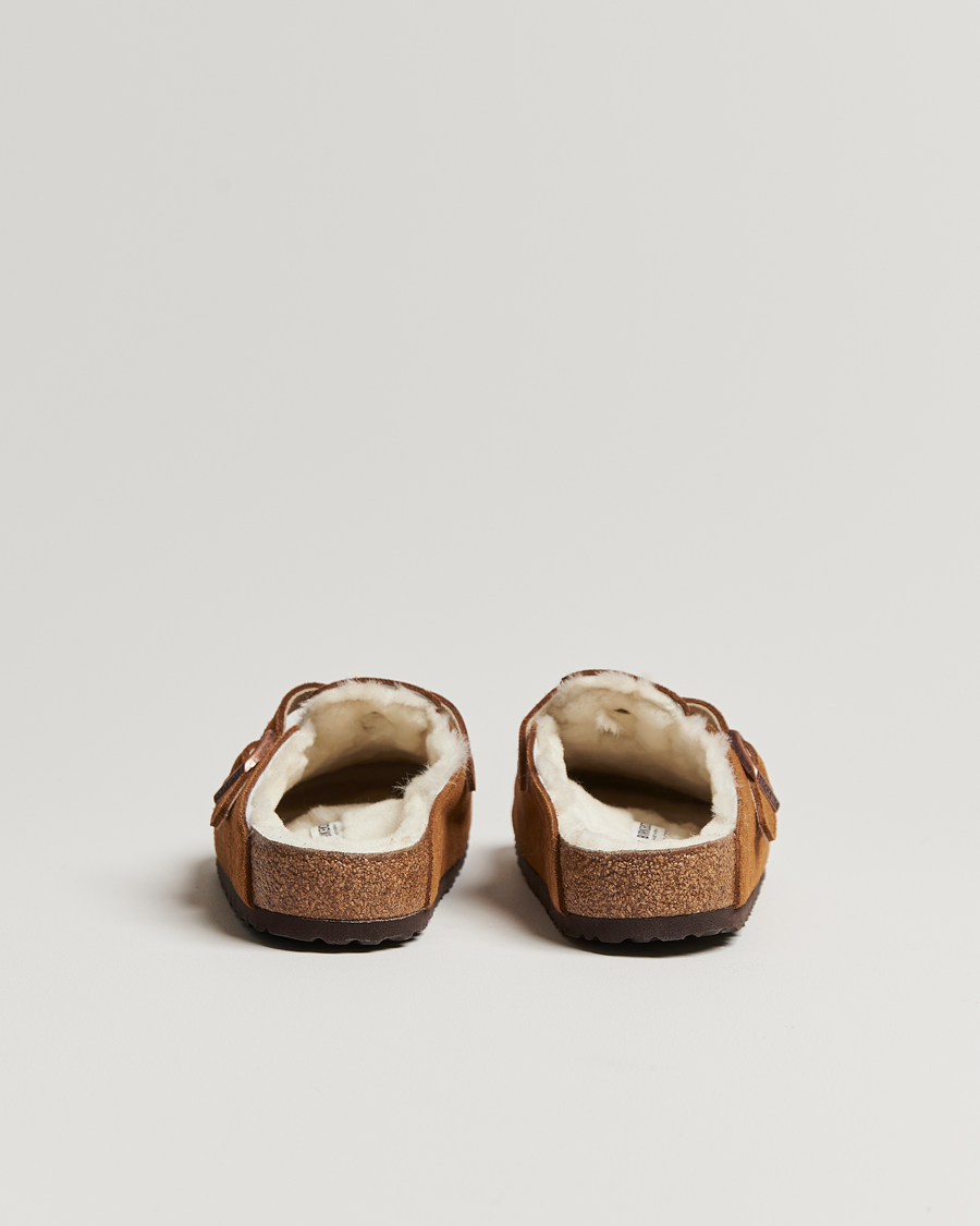 Herren | BIRKENSTOCK Boston Shearling Mink Suede | BIRKENSTOCK | Boston Shearling Mink Suede