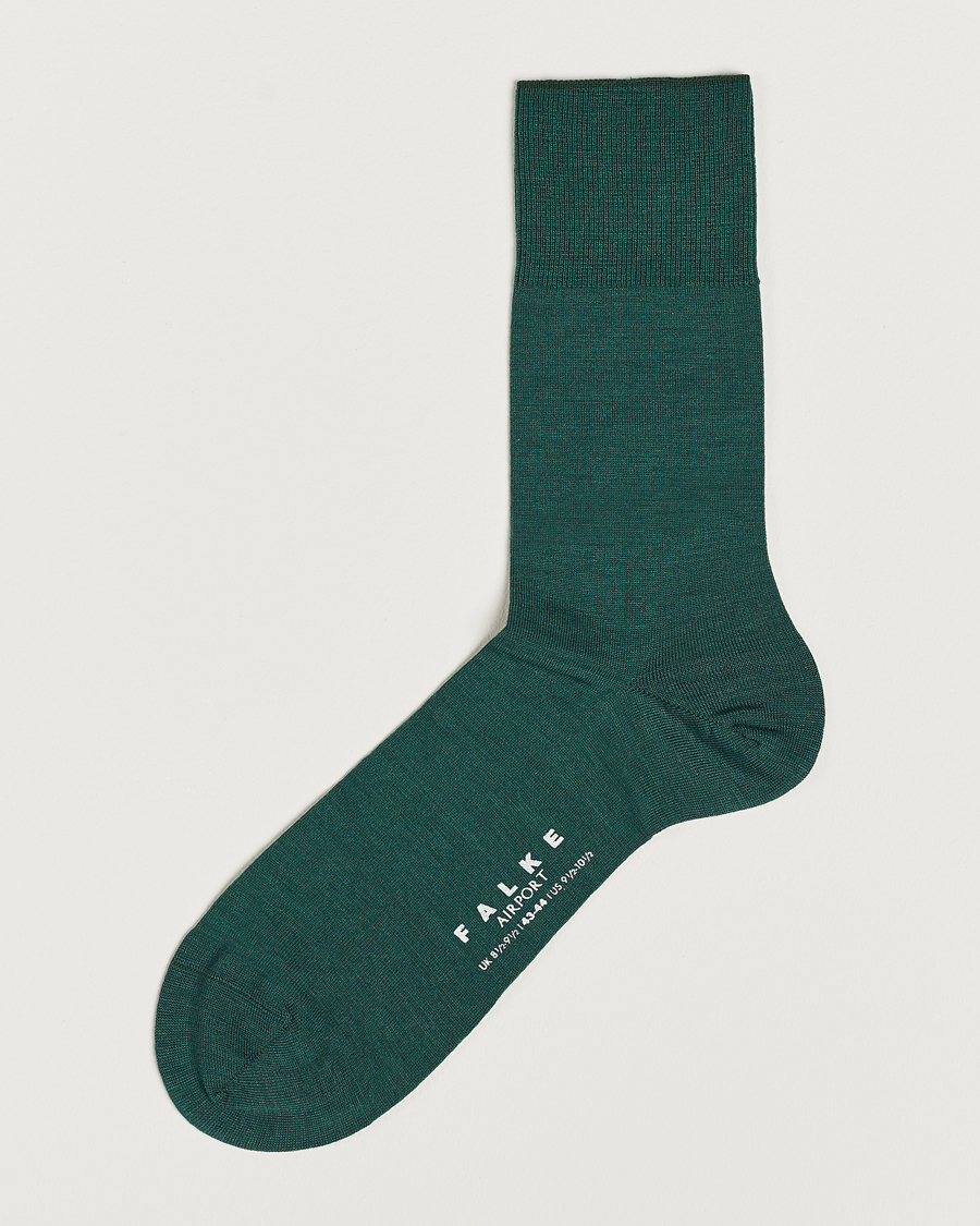 Herren | Unterwäsche | Falke | Airport Socks Hunter Green