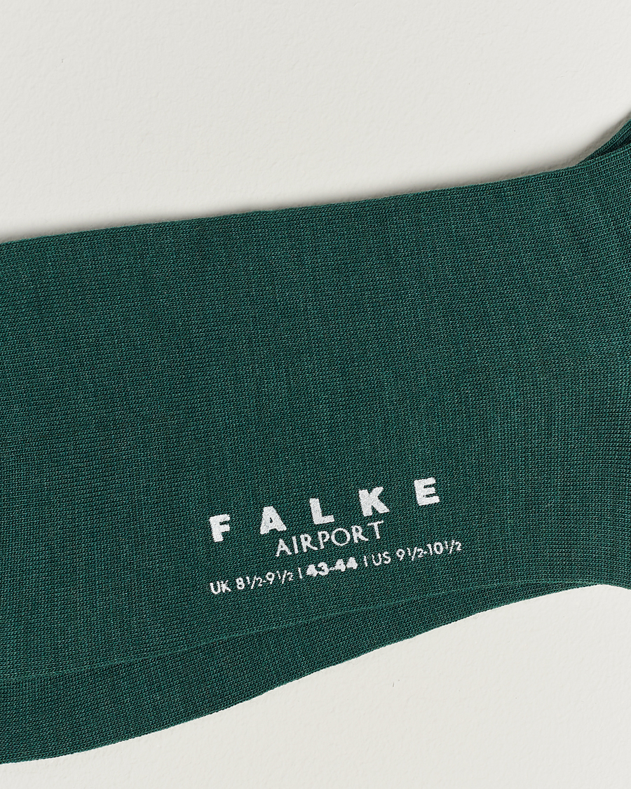 Herren | Falke | Falke | Airport Socks Hunter Green