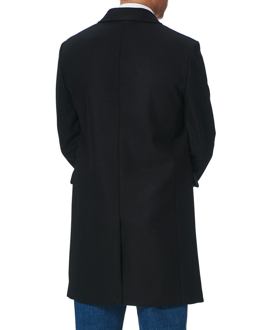 Herren | Jacken | Filippa K | Rhine Recycled Melton Wool Coat Black