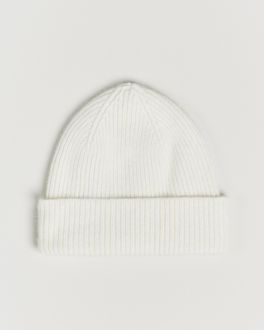 Herren | Le Bonnet Lambswool/Caregora Beanie Snow | Le Bonnet | Lambswool/Caregora Beanie Snow