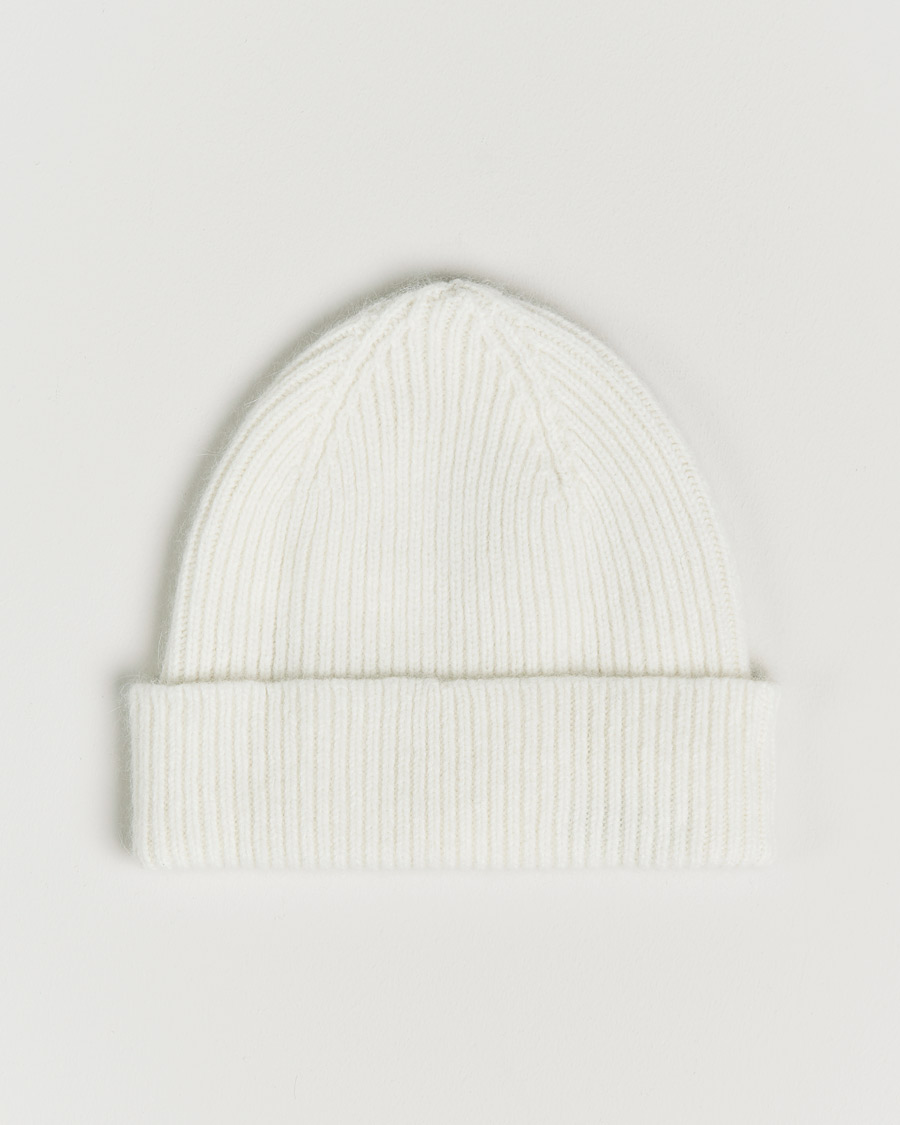 Herren | Le Bonnet Lambswool/Caregora Beanie Snow | Le Bonnet | Lambswool/Caregora Beanie Snow