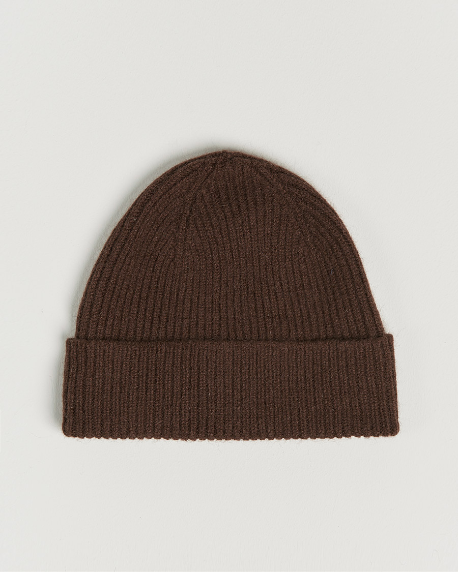 Herren | Le Bonnet Lambswool/Caregora Beanie Gingerbread | Le Bonnet | Lambswool/Caregora Beanie Gingerbread