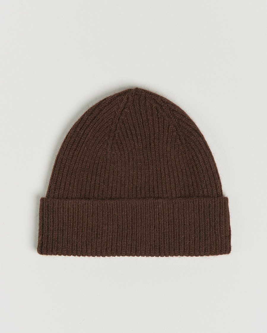 Herren | Le Bonnet Lambswool/Caregora Beanie Gingerbread | Le Bonnet | Lambswool/Caregora Beanie Gingerbread