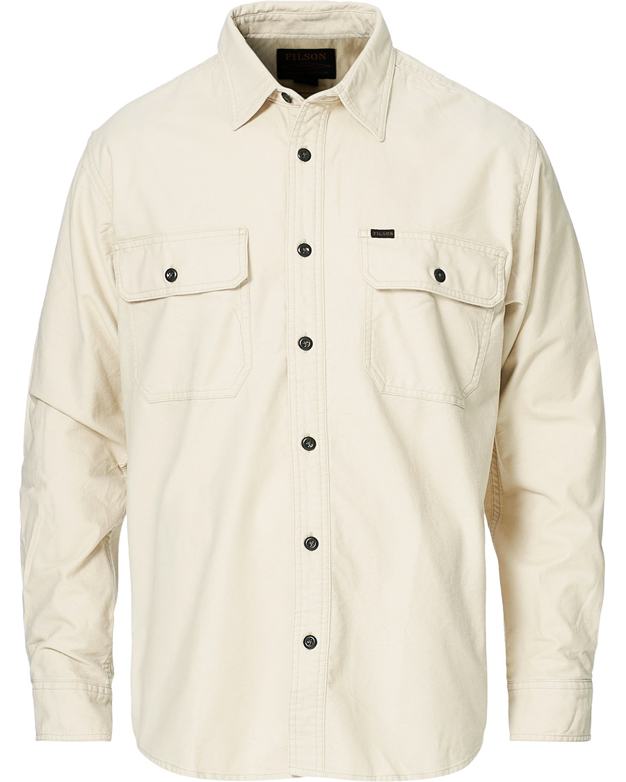 Herren | Hemden | Filson | Field Flannel Shirt Off White