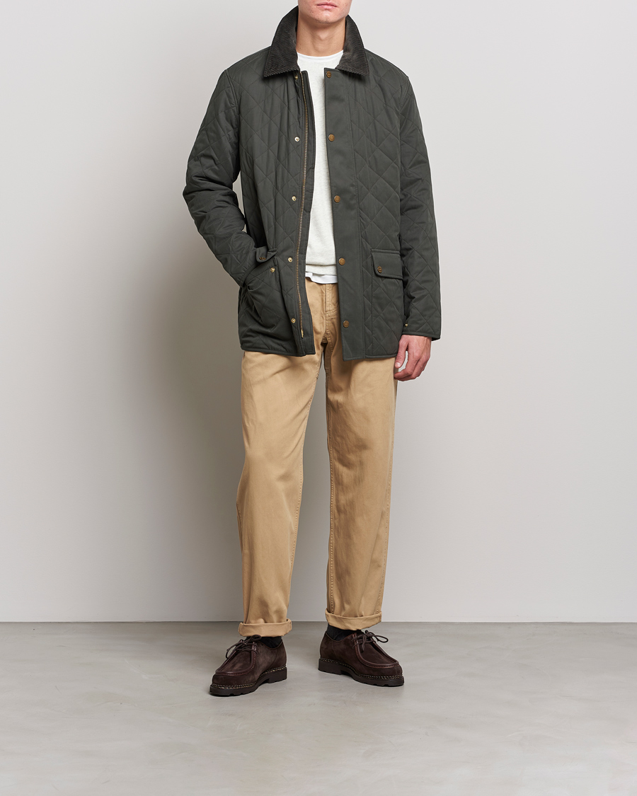 Herren | Jacken | Morris | Barrow Hill Quilted Jacket Olive