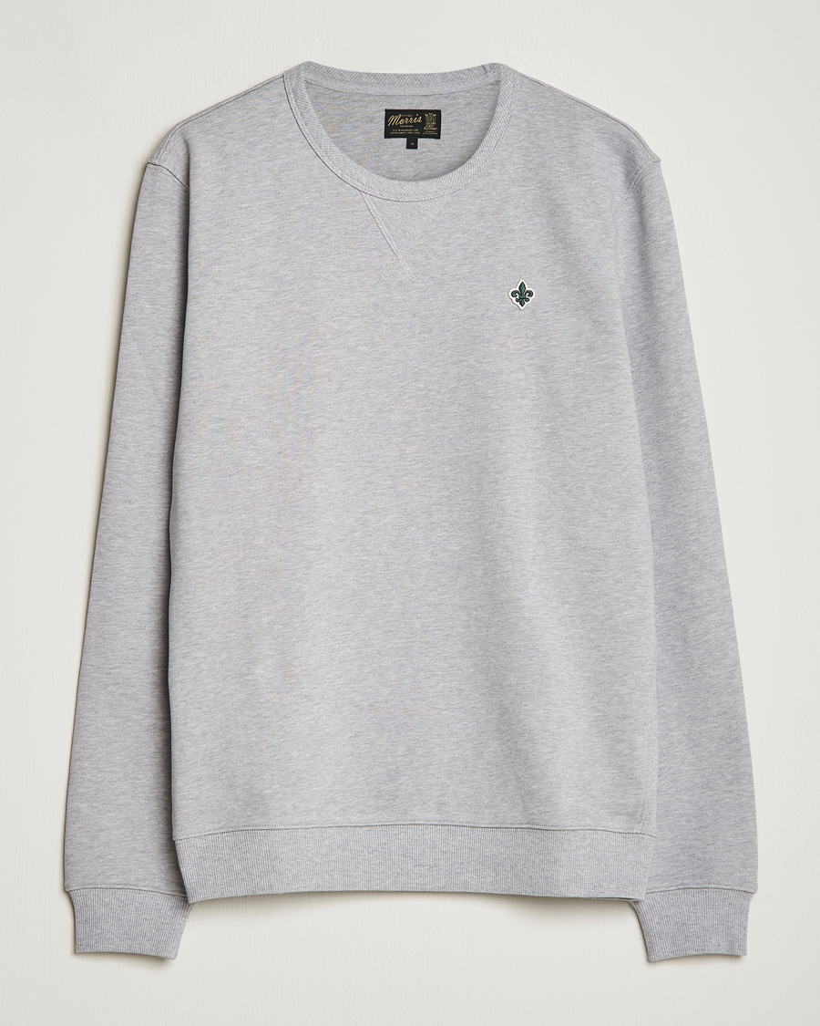 Herren | Pullover | Morris | Lily Sweatshirt Light Grey Melange