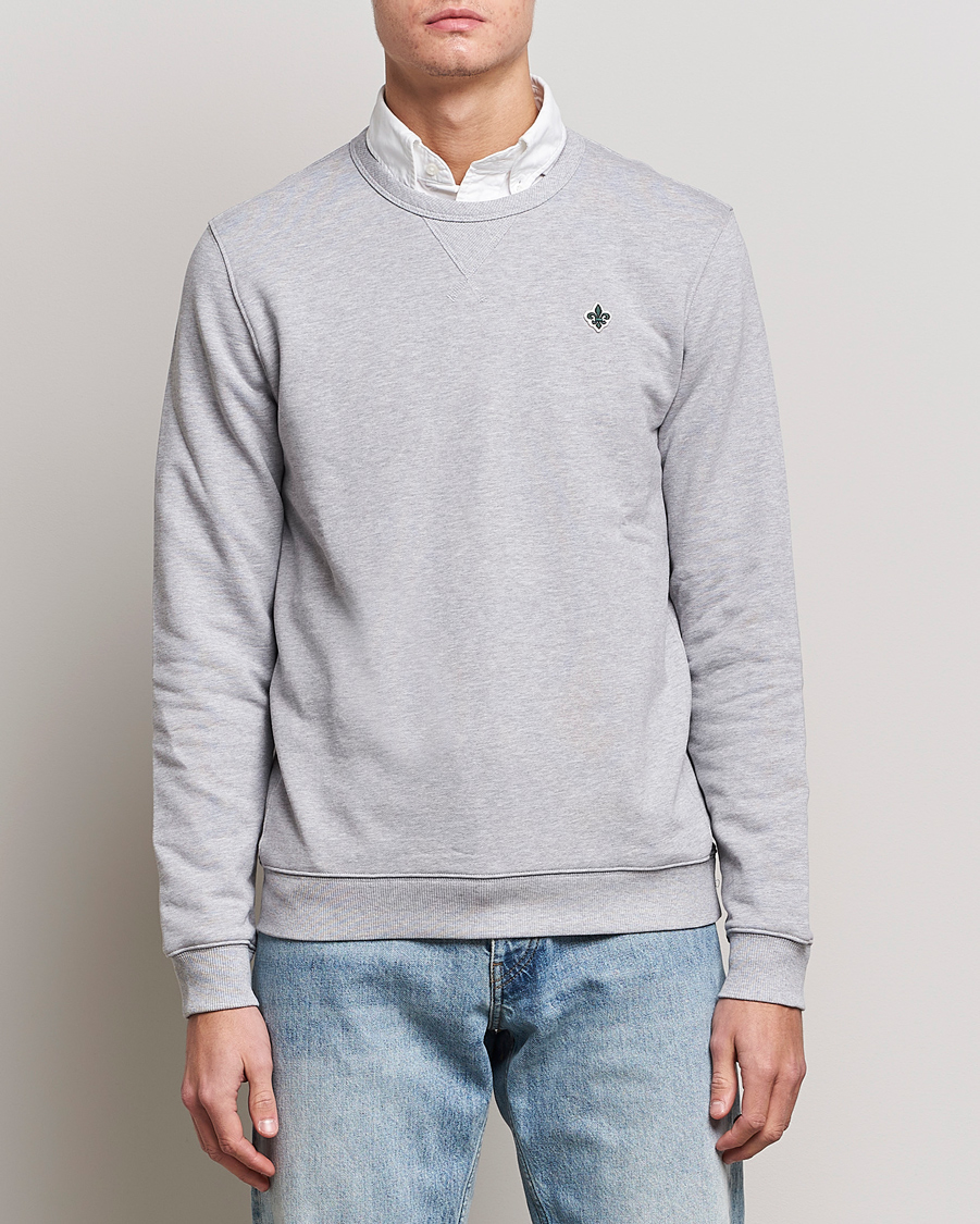 Herren | Pullover | Morris | Lily Sweatshirt Light Grey Melange