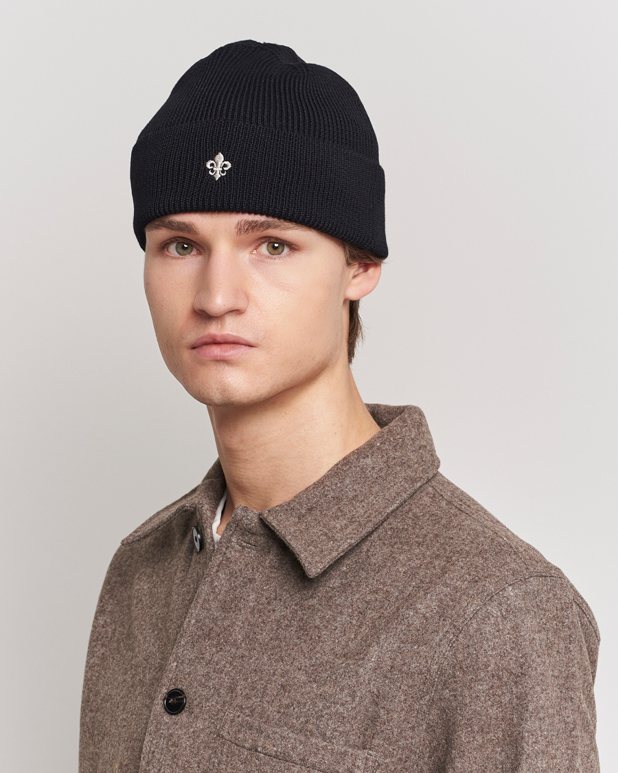Herren | Morris Wells Beanie Black | Morris | Wells Beanie Black