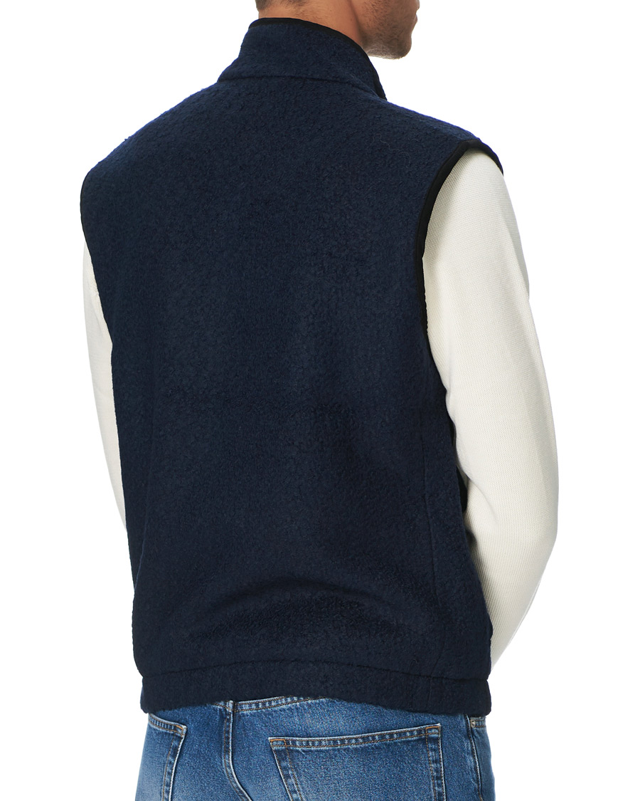 Herren | Westen | Morris | Whitfield Pile Vest Navy