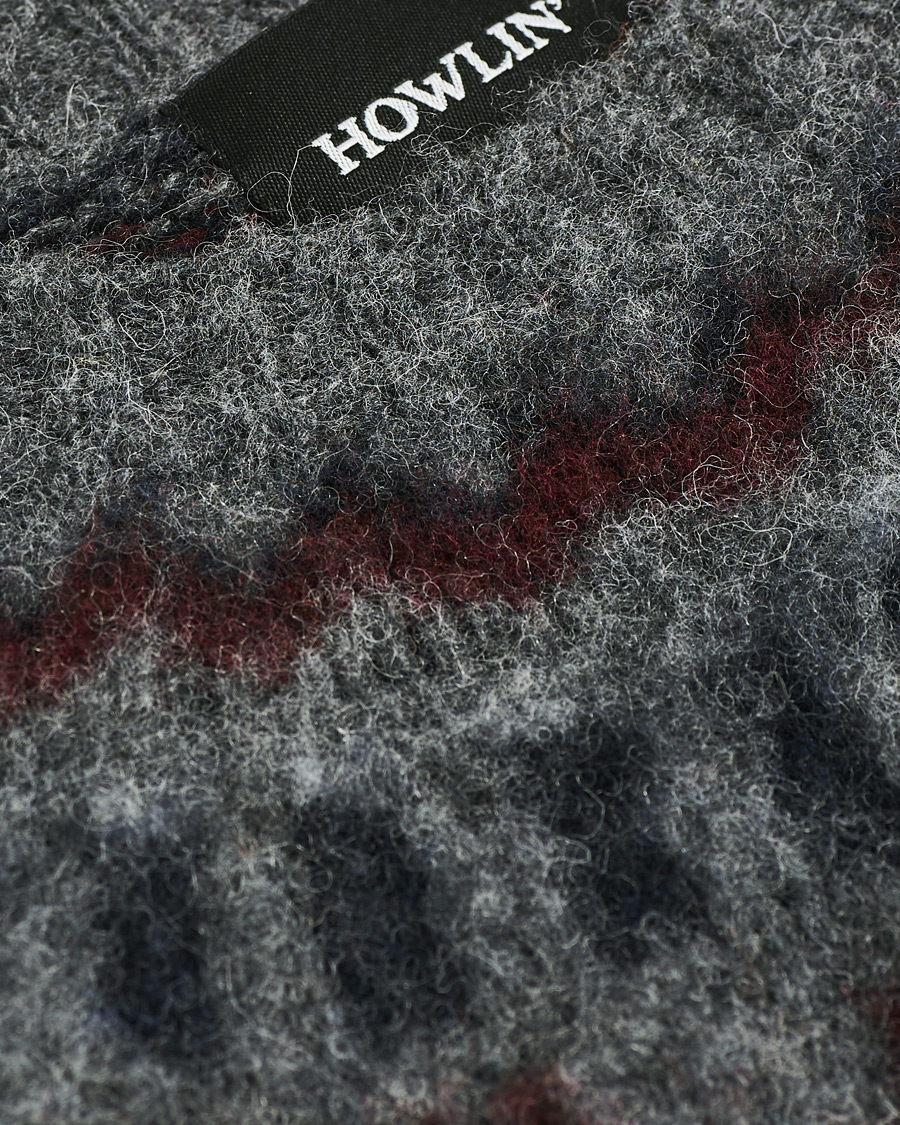 Herren | Pullover | Howlin' | Brushed Wool Fair Isle Crew Sweater Oxford