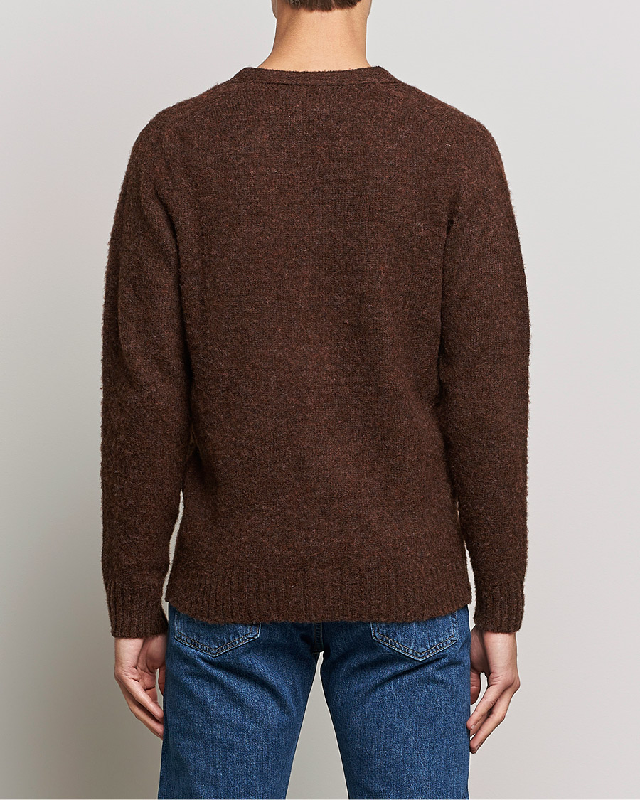 Herren | Pullover | Howlin' | Brushed Wool Cardigan Brownish
