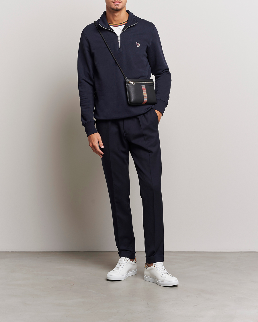 Herren | Hosen | Paul Smith | Drawstring Elastic Wool Pant Navy