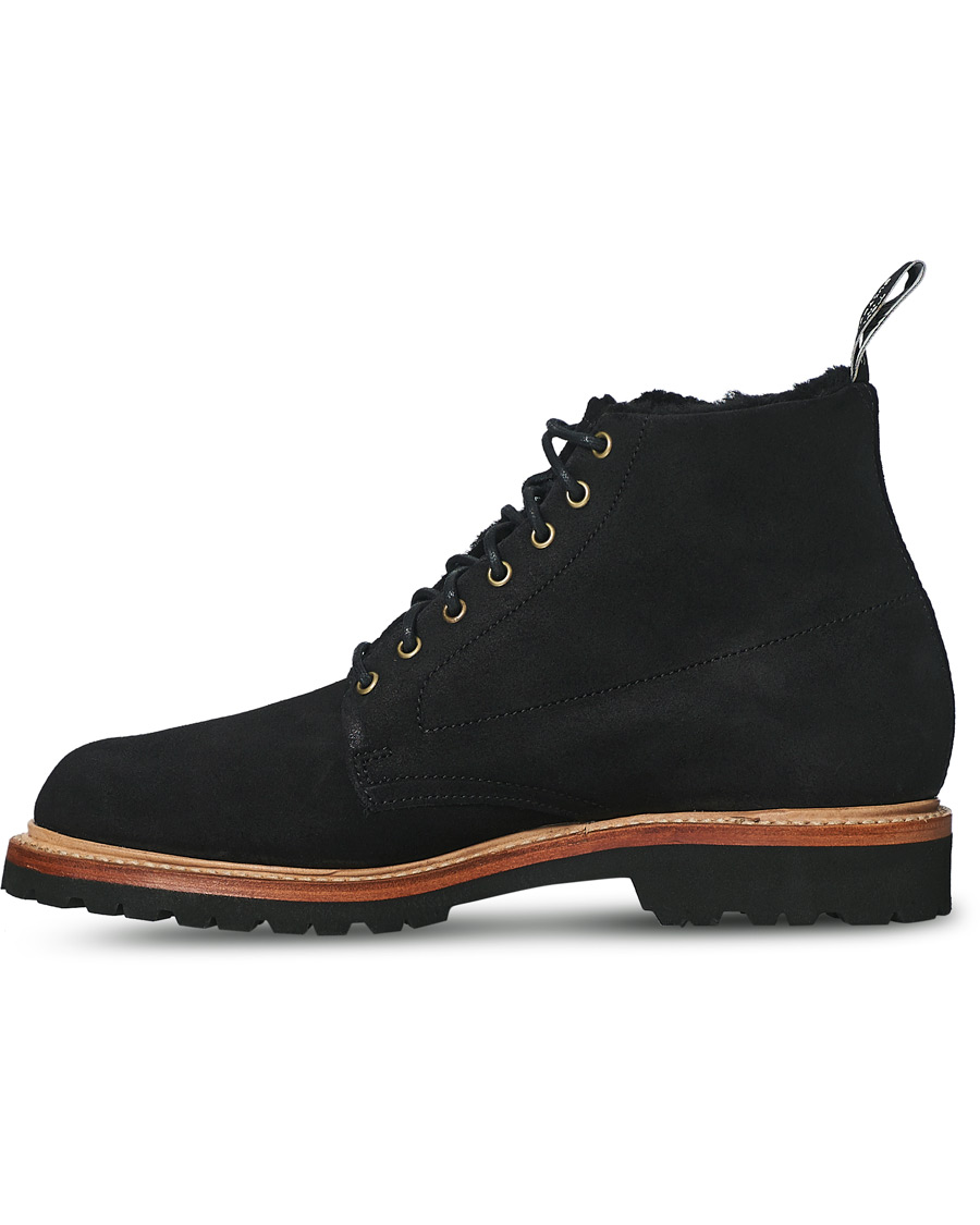 Herren | R.M.Williams Urban Rickaby Shearling Boot Nero Suede | R.M.Williams | Urban Rickaby Shearling Boot Nero Suede