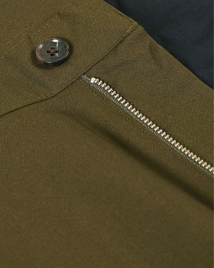 Herren | Hosen | Sunflower | Soft Wool Trousers Military