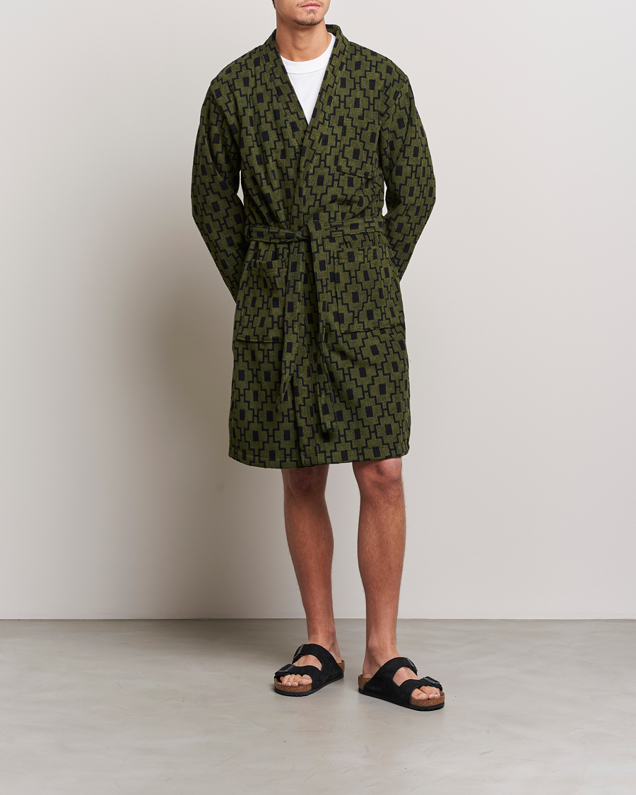 Herren | Schlafanzüge & Bademäntel | OAS | Terry Robe Machu Pichu
