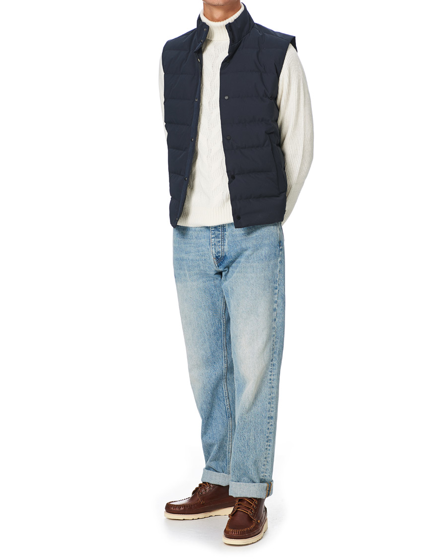Herren | Jacken | Scandinavian Edition | Abel Down Waistcoat Midnight Blue