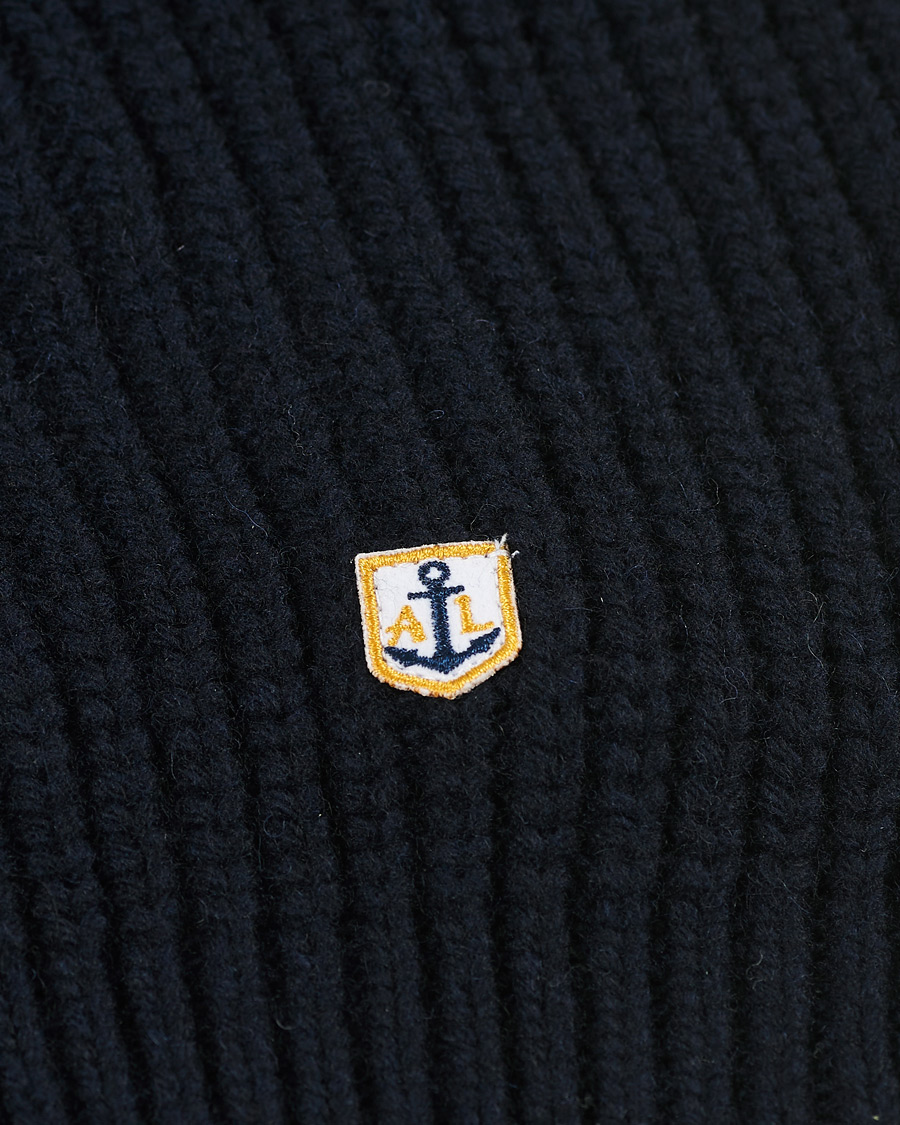 Herren | Pullover | Armor-lux | Ribbed Zip Sweater Navy