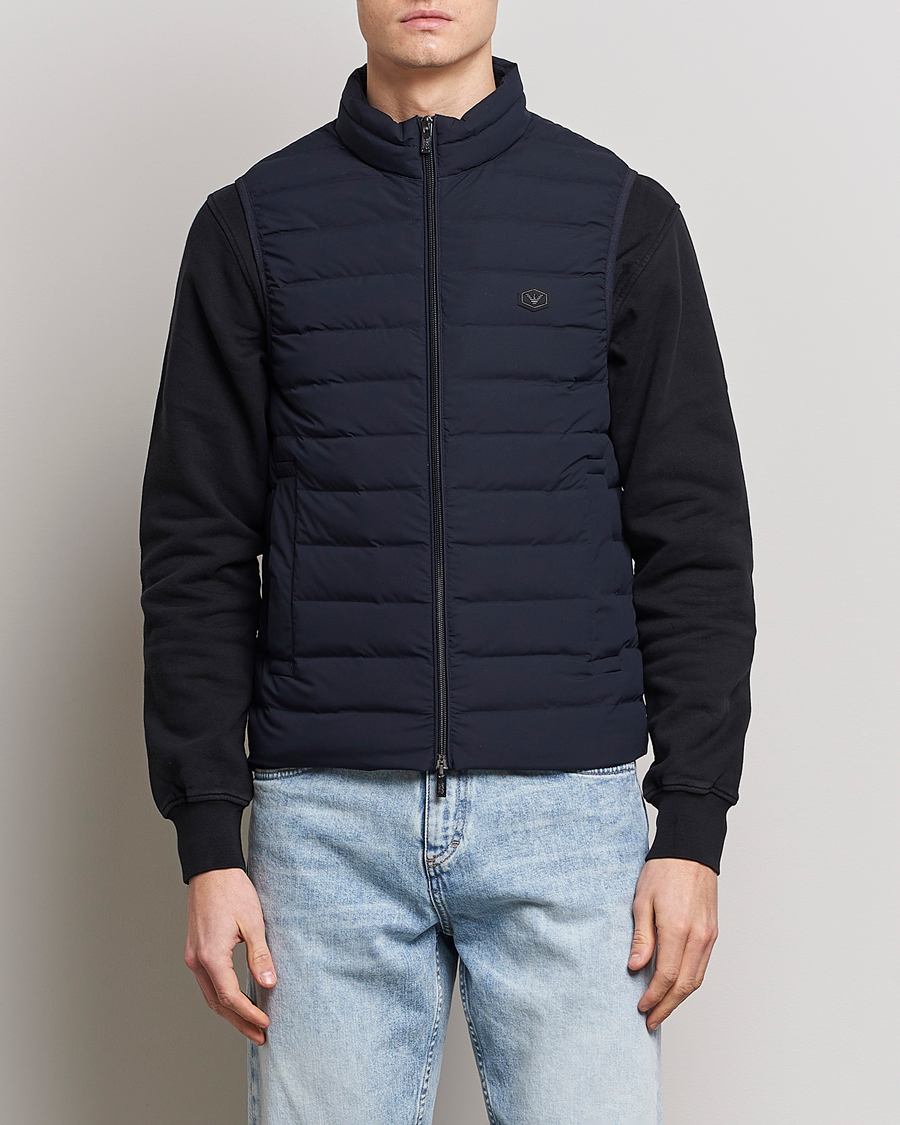 Herren | Westen | Emporio Armani | Light Vest Navy