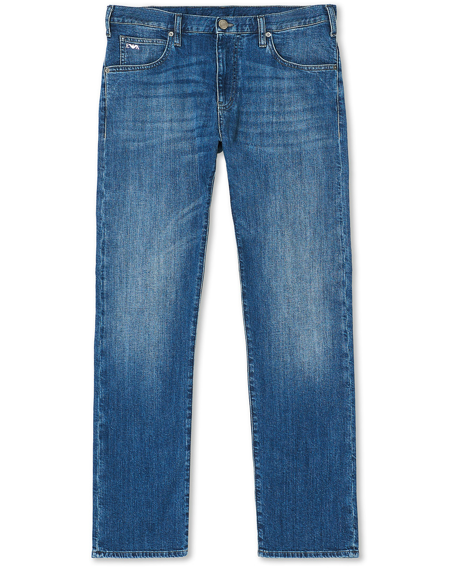 Herren | Jeans | Emporio Armani | Regular Fit Jeans Medium Blue