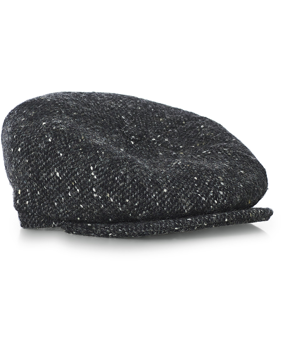 Herren | Lock & Co Hatters Glen Flat Wool Cap Dark Grey | Lock & Co Hatters | Glen Flat Wool Cap Dark Grey