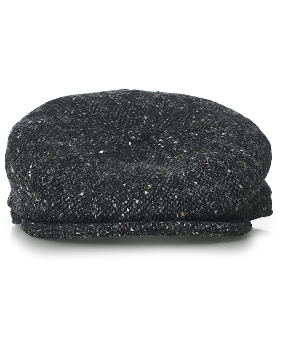 Herren | Lock & Co Hatters Glen Flat Wool Cap Dark Grey | Lock & Co Hatters | Glen Flat Wool Cap Dark Grey