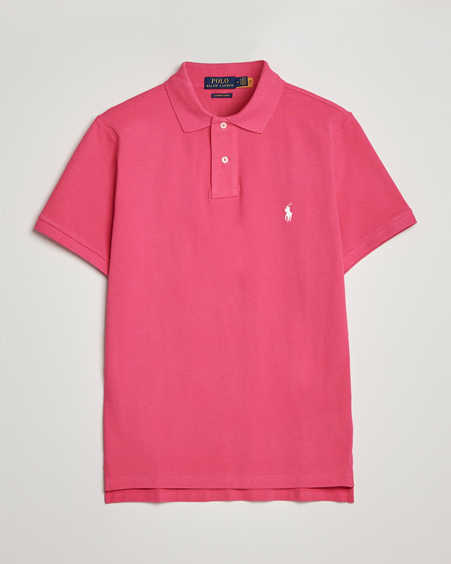 Herren | Poloshirts | Polo Ralph Lauren | Custom Slim Fit Polo Hot Pink