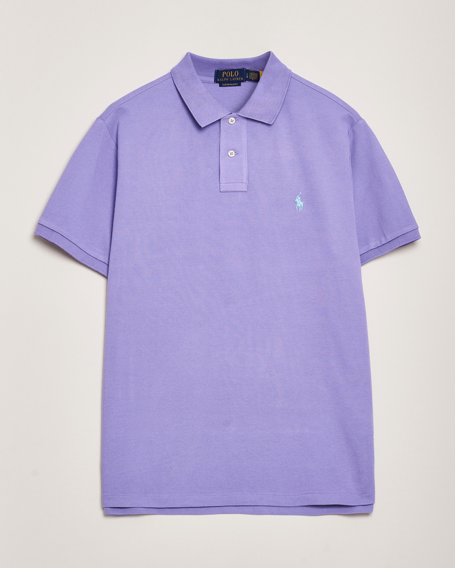 Herren | Poloshirts | Polo Ralph Lauren | Custom Slim Fit Polo Cactus Purple