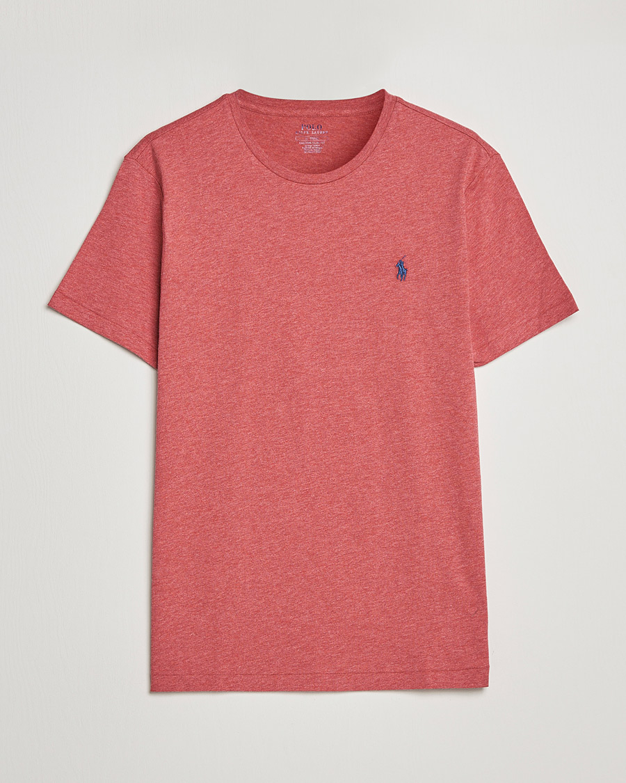 Herren | T-Shirts | Polo Ralph Lauren | Crew Neck Tee Venetian Red Heather