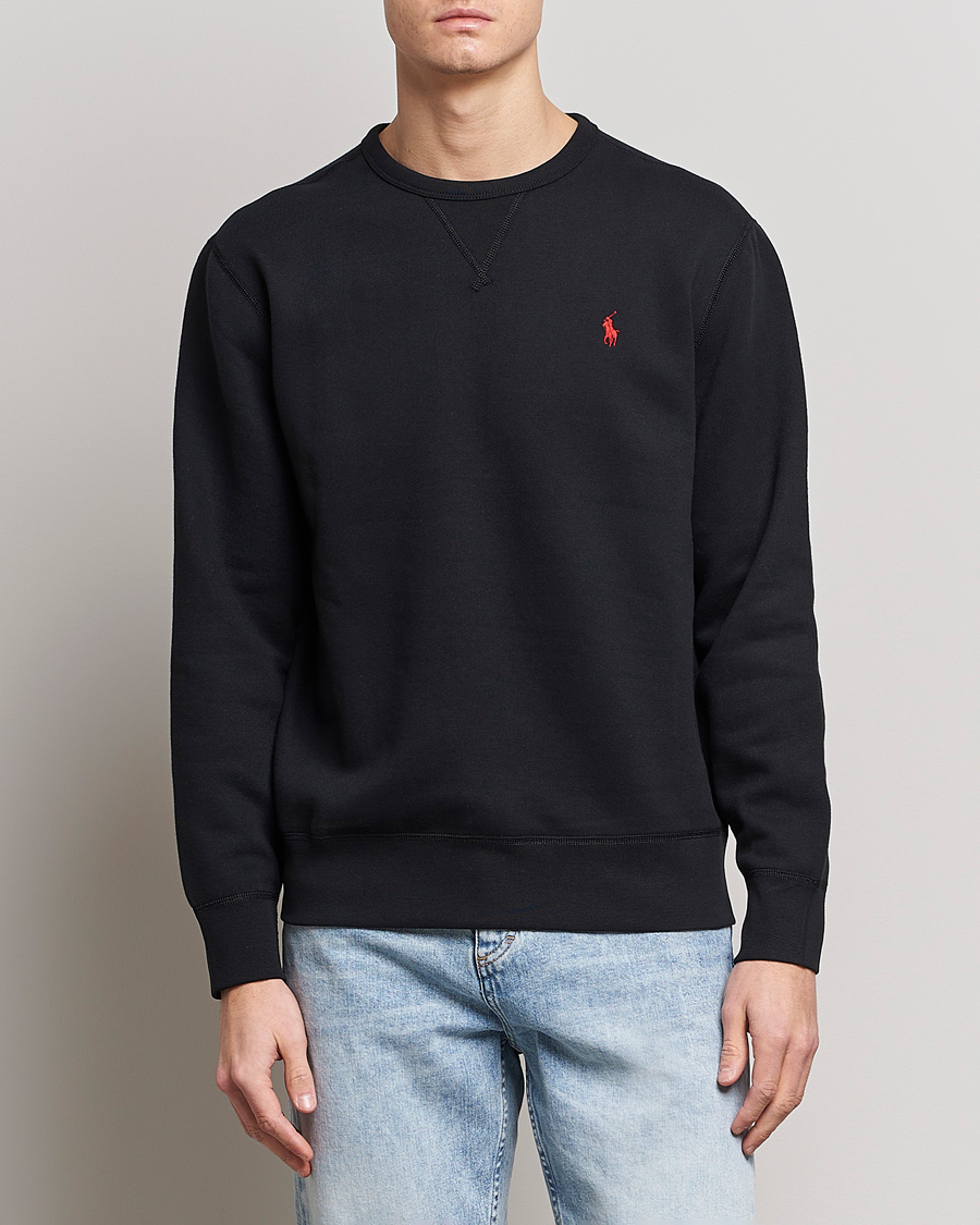 Herren | Sale | Polo Ralph Lauren | Crew Neck Sweatshirt Polo Black
